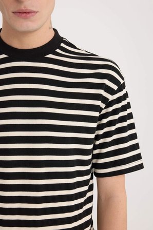 Defacto Erkek  T-shirt B5910AX/BK81