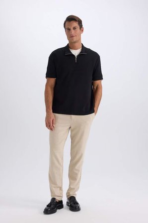 Defacto Erkek  T-shirt B6502AX/BK81