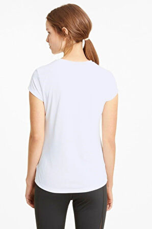 Active Tee Kadın Beyaz Spor T-shirt 586857 02