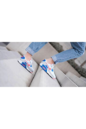 Air Max 90 Kadın Günlük Spor Ayakkabı Dv3480-100-beyaz