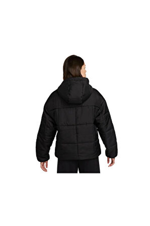 Kadın Günlük Mont W Nsw Esstl Thrmr Clsc Puffer FB7672-010 Siyah