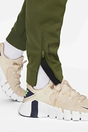 Training Pro Sphere Therma Fit Jogger Fermuar Cepli Erkek Eşofman Altı Haki