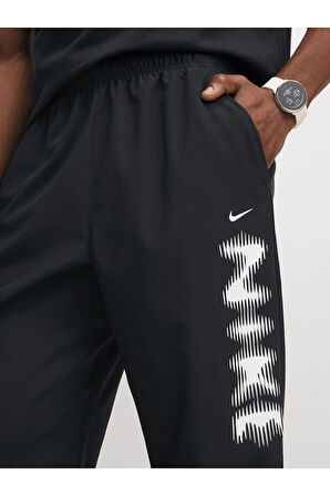 Dri-FIT Run Stripe Woven Pant Düz Paça Erkek Eşofman Altı