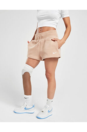 Sportswear Phoenix Fleece Women's High-Waisted Shorts
