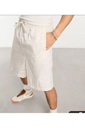 Sportswear Sport Essential Erkek Büyük Beden Dokuma Şort