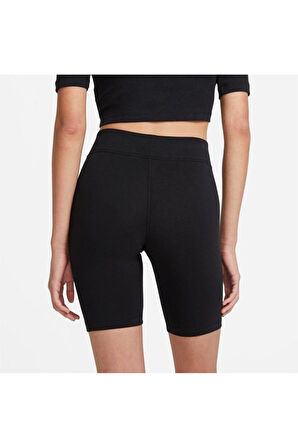 Sportswear Essential Bike Kadın Şort CZ8526-010-Siyah