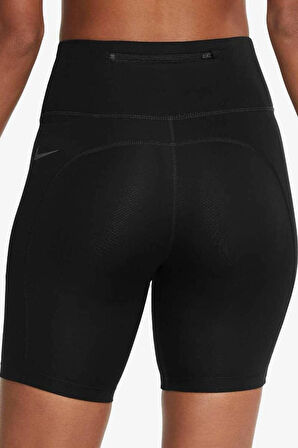 Epic Fast Women's 7 Running Yüksek Belli Shorts/tayt, Biker Tayt Cz9165-010 Fs