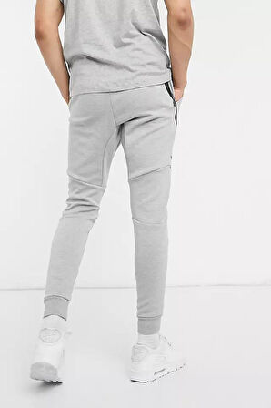 Tech Fleece Joggers In Grey Erkek Eşofman Altı Dar Kesim Gri