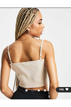Sportswear Essential Kadın Askılı Crop Top 