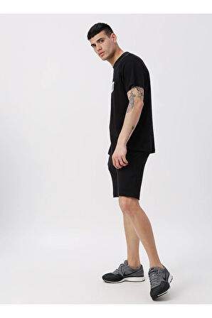 Siyah - Beyaz Erkek T-Shirt AR5006-011 M TEE JUST DO IT SWOOSH