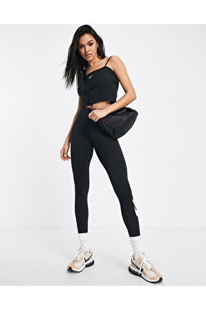 Sportswear Essential Ribbed Crop Kadın Atlet DM6737-010