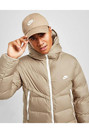 Storm Fit Primaloft Filled Full Zip Brown Parka Erkek Uzun Mont Parka Sütlü Kahve