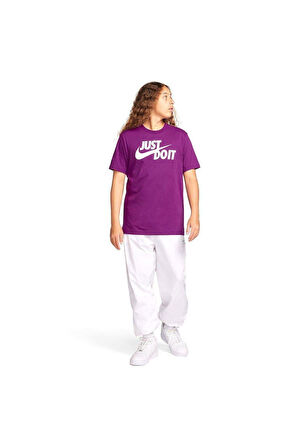 M Nsw Tee Just Do It Swoosh Erkek Günlük Stil Tişört