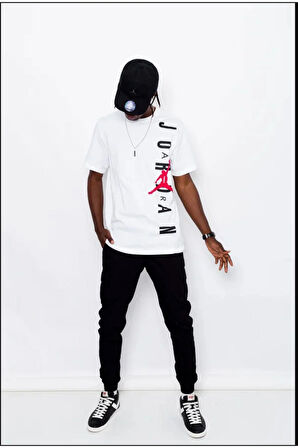 Jordan M J Ess Jumpman Ss Crew erkek regular fit tişört