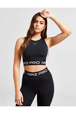 Pro Dri-fit Essential Slim Crop Training Kadın Atlet 