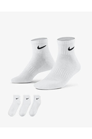Sx7667-100 Everyday Cush Ankle Sports 3 Pack Erkek Spor Çorap
