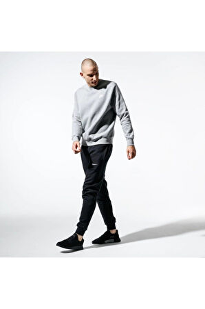 Erkek Siyah Fleece Tapered Swoosh Jogger Eşofman Altı 826431-010