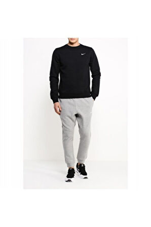 Erkek Siyah Fleece Tapered Swoosh Jogger Eşofman Altı 826431-010