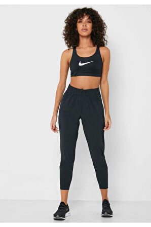 Dri-Fit Essential 7/8 Core Siyah Kadın Bilek Üstü Eşofman Altı