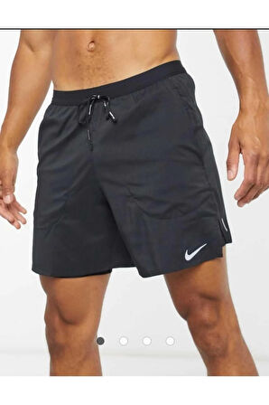 Flex Stride 18 cm Running Erkek Koşu Şortu 2 si 1 arada taytlı 