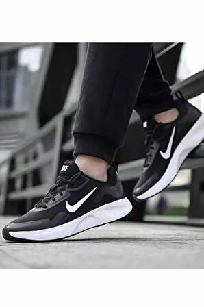 Wearlldary Wntr Erkek Sneaker Ayakkabı Ct1729-001-sıyah
