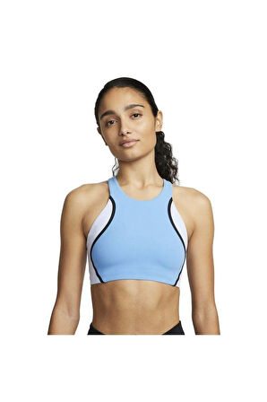 Yoga Swoosh Orta Destekli Hafif Astarlı Kadın Spor Bra - Dm0678-462