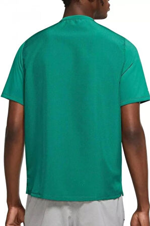 M Nk Rn Dvn Miler Ss Hybrid Erkek Yeşil Koşu Tişört Dq1838-370