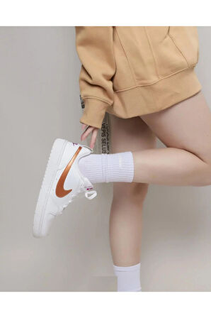 Womens Sneakers Air Forceden Ilham Alınan Court Low 2
