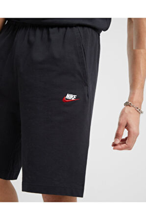 Sportswear Club Jersey Cotton Shorts Unisex Pamuklu Ince Yazlık Şort Melanj