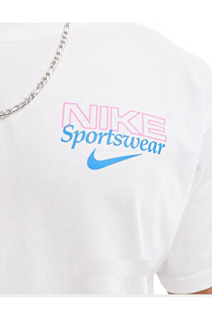 Graphic Short Sleeve Erkek Beyaz Tişört