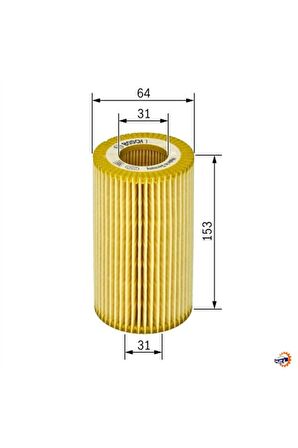 Yağ Filtresi Bmw 3-5-6-7-x3-x5-x6 1457429252