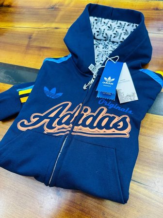 Erkek Çocuk Fermuarlı Kapüşonlu Sweatshirt Lacivert