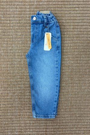 Çocuk Denim Pantolon Mavi