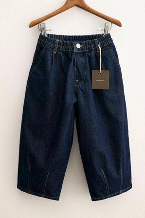 Çocuk Balon Denim Pantolon Lacivert