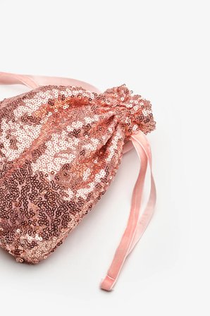 Le Mabelle Kız Çocuk Pul Payetli Çanta Rose