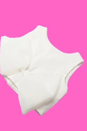 Le Mabelle Kız Çocuk Büyük Fiyonk Detaylı Crop Bluz Ekru