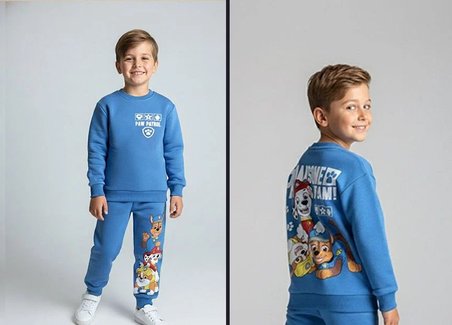 Erkek Çocuk Paw Patrol Eşofman Takımı Mavi