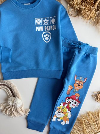 Erkek Çocuk Paw Patrol Eşofman Takımı Mavi