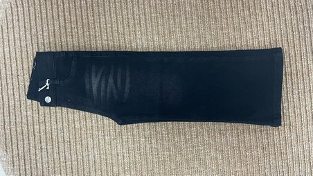 Kız Çocuk Siyah Denim Pantolon