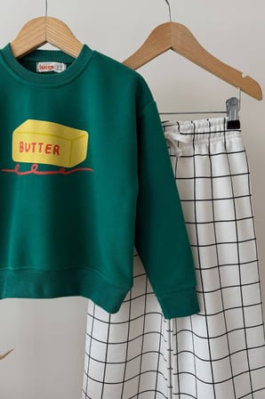 Erkek Çocuk Butter Squishy Temalı Sweatsihrt ve Pantolon Takım