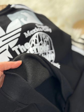 Erkek Çocuk Şardonlu Eşofman Takımı Siyah