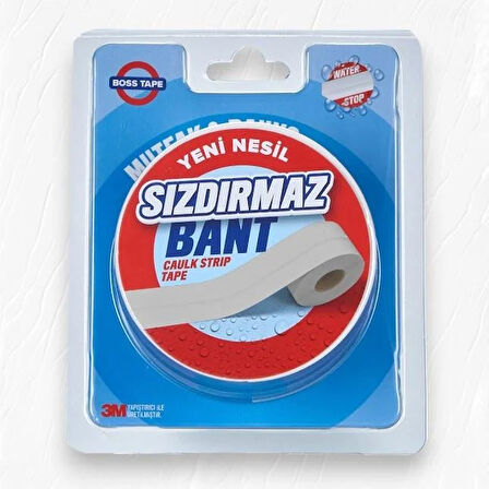 Boss Tape Banyo ve Mutfak Sızdırmazlık Bandı 38mm-3,35mt