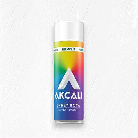 Akçalı Sprey Boya 400 ml 301 Parlak Beyaz