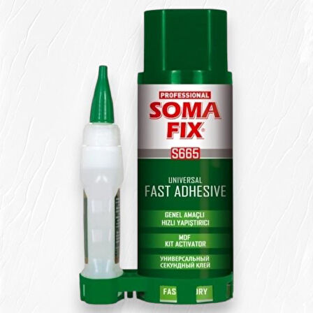 Somafix Genel Amaçlı Hızlı Yapıştırıcı 200 ml-50 gr 