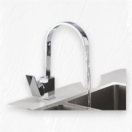 Sardıcı BTR-1033 Kare Lavabo Bataryası Pirinç Malzeme