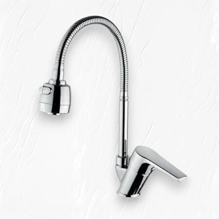 Sardıcı BTR1000 Spiralli Mutfak Eviye Bataryası Musluğu Aç Kapa