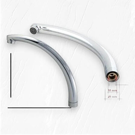 Sardıcı Mutfak Bataryası Mix Borusu Uzun