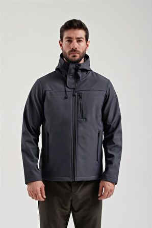 EXUMA ERKEK ANTRASİT SOFTSHELL MONT 2311100