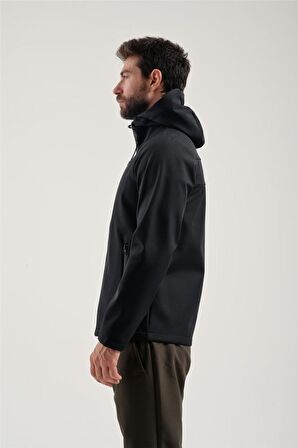 EXUMA ERKEK SİYAH SOFTSHELL MONT 2311100