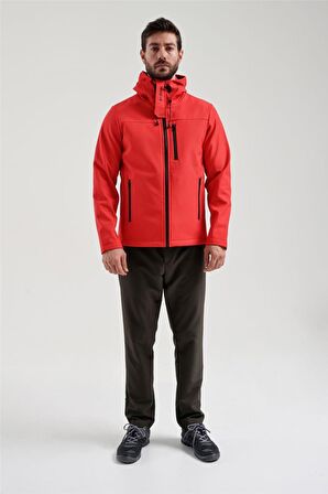 EXUMA ERKEK KIRMIZI SOFTSHELL MONT 2311100